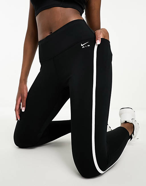 Nike Air Running Dri-FIT 7/8 leggings in black
