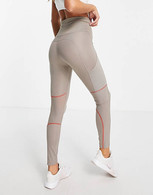 Nike Air Running Dri-FIT 7/8 leggings in grey