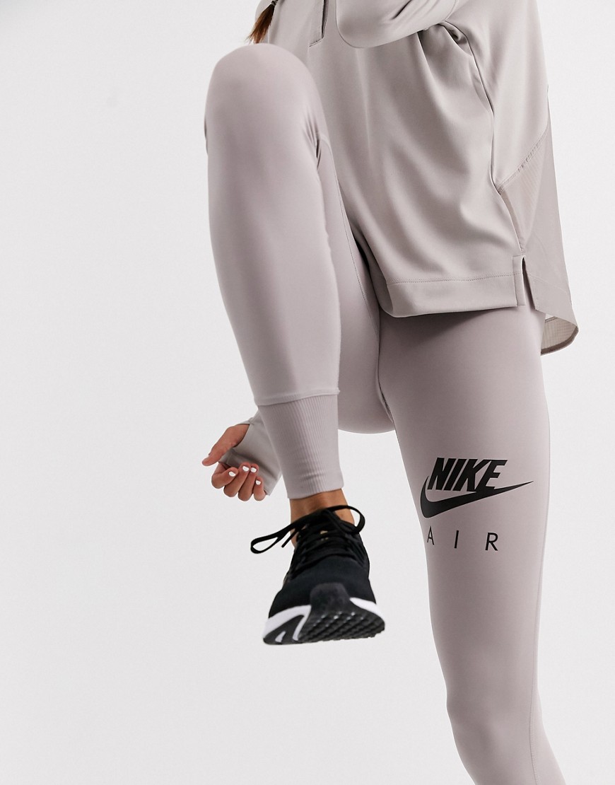 Nike Air – Running – Grå leggings