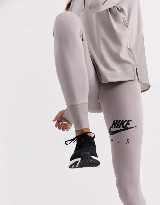 Nike Air Running Leggings In Gray, ASOS