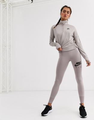 grey nike air leggings