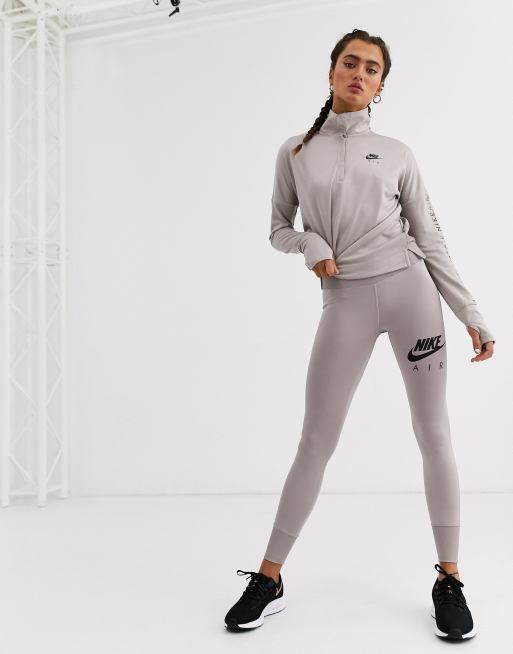 Nike Air Running Leggings In Gray, ASOS