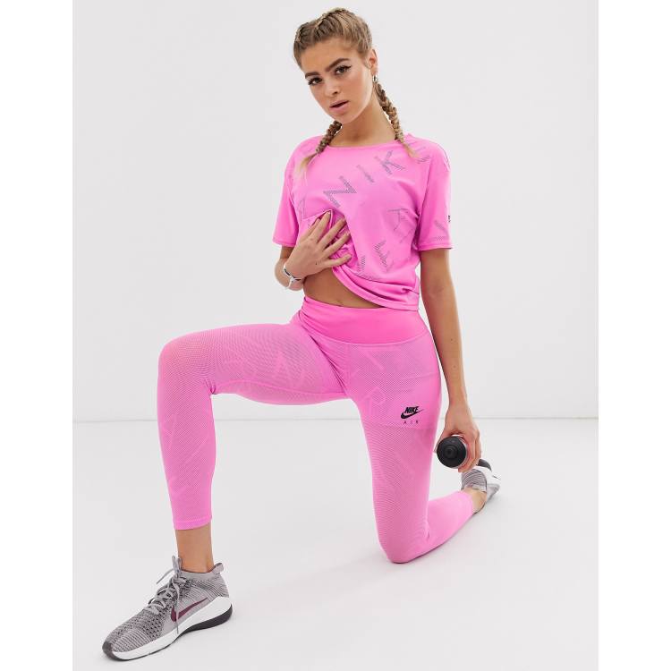 Nike Air Running leggings in pink