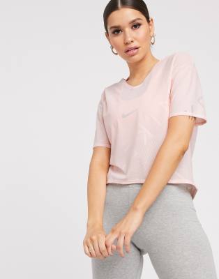 Nike Air Running t-shirt in pink | ASOS