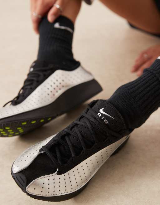 Nike - Air Superfly - Baskets unisexes - Noir et argenté, 3 de 5