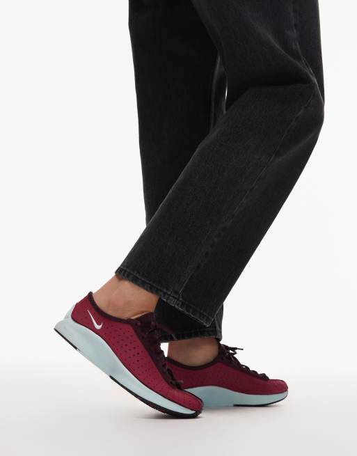 Nike – Air Superfly – Blå och vinröda sneakers i unisex-modell , 5 av 5
