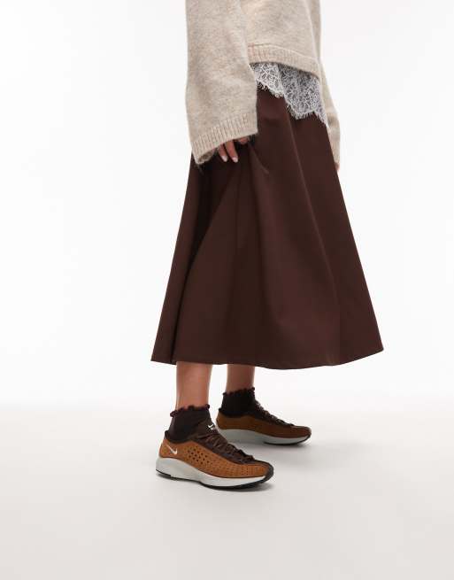 Nike Air Superfly sneakers in brown, 3 of 5