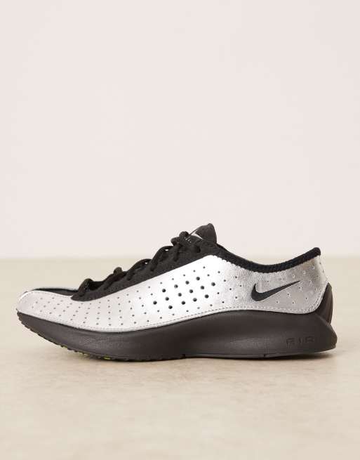 ☆人気【NIKE】 (W) Air Superfly☆llic Silver Black☆ Nike Air Superfly sneakers in metallic silver & black | ASOS