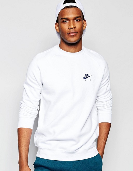 Nike | Nike Air Sweatshirt In White 809058-100