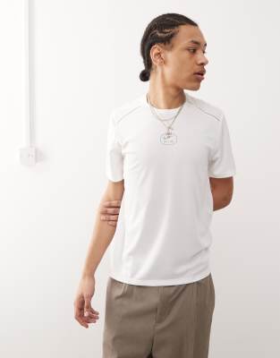 Nike - Air - T-shirt à imprimé graphique - Blanc