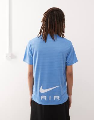 Nike - Air - T-shirt graphique - Bleu
