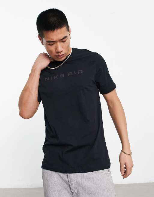 Nike air shop text t shirt