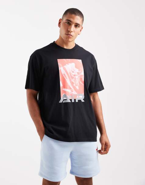 Nike Air - T-shirt nera con stampa grafica - view 1