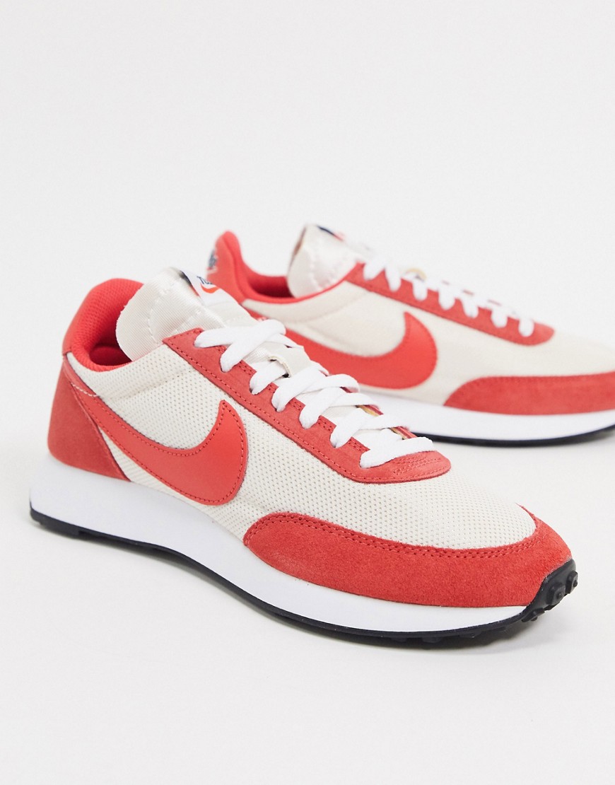 NIKE AIR TAILWIND 79 SNEAKERS IN RED AND CREAM,487754-101