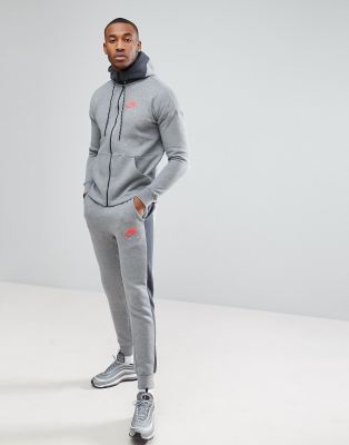 grey nike air tracksuit