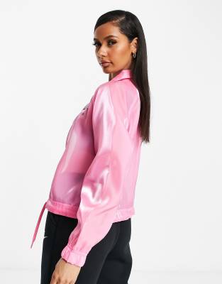 pink nike air jacket