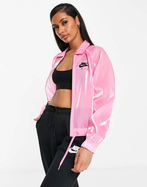 Nike air pink jacket sale