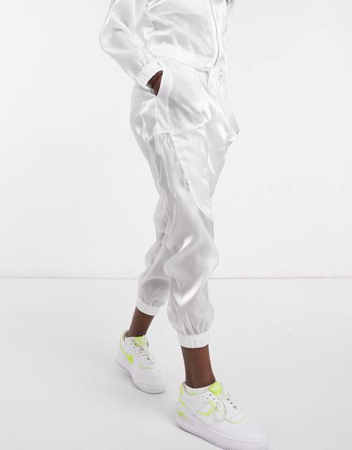 Nike Air translucent joggers in white