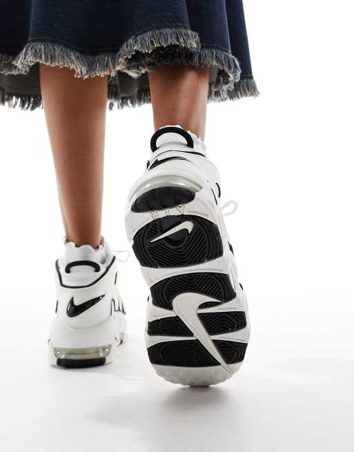 Nike Air – Uptempo – Biało-czarne buty sportowe, 3 z 5