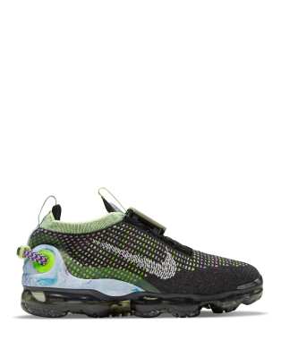 Nike Women's Air Vapormax 2020 Flyknit Running Sneakers From Finish Line In Black