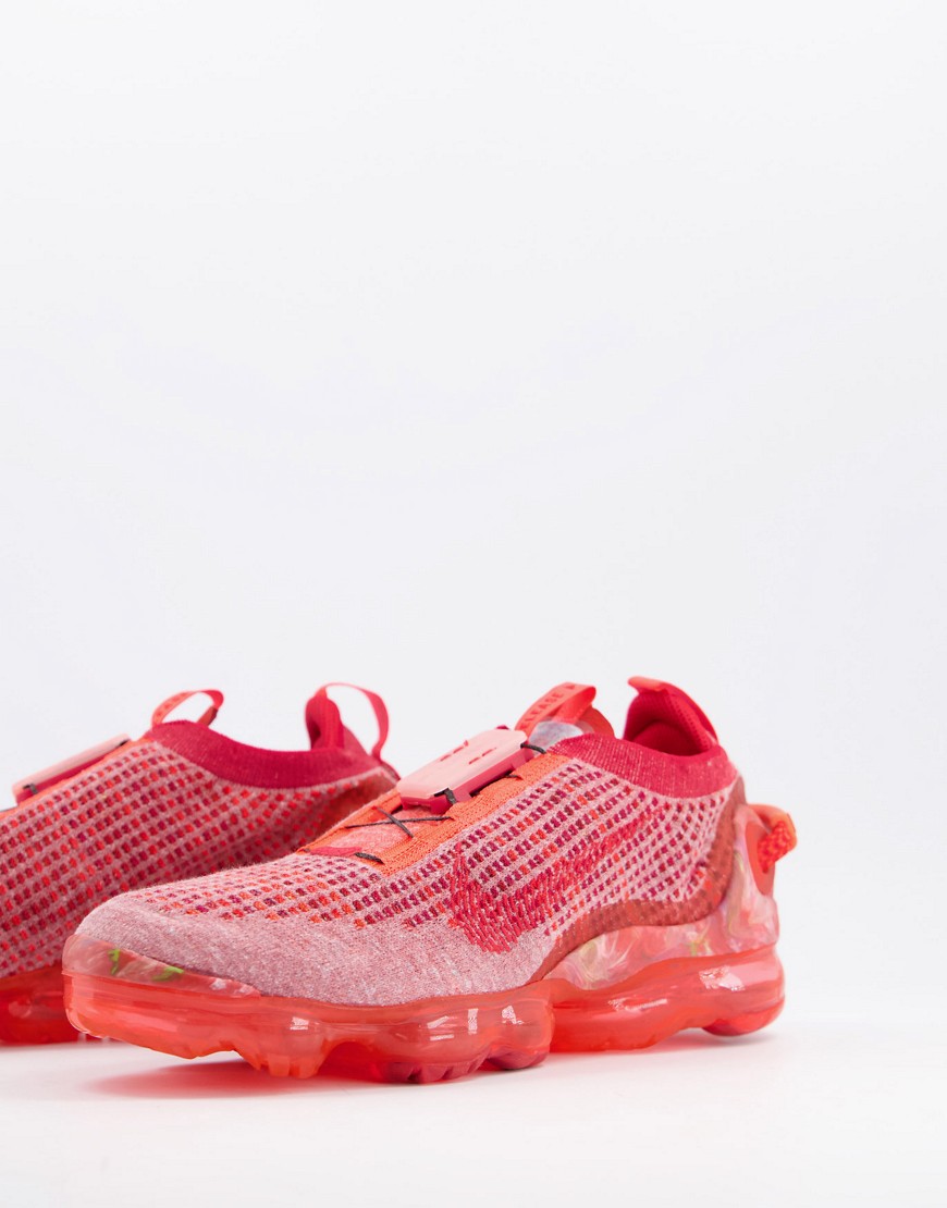 Nike Air Vapormax 2020 Flyknit trainers in team red/gym red