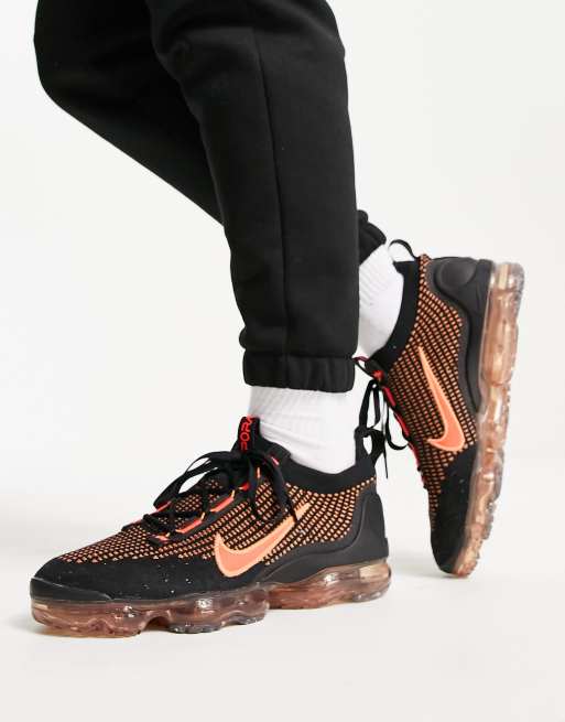 Air vapormax store noir orange