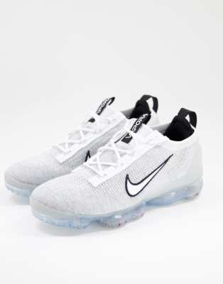 Nike Air Vapormax 2021 flyknit trainers in white - ASOS Price Checker