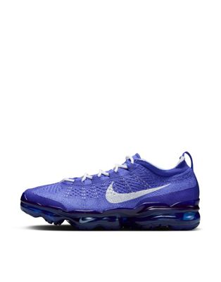 Nike Air Vapormax 2023 Flyknit Sneakers In Platinum-white