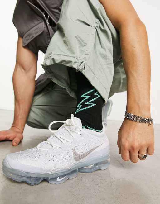 Nike Air Vapormax 2023 Flyknit trainers in triple white