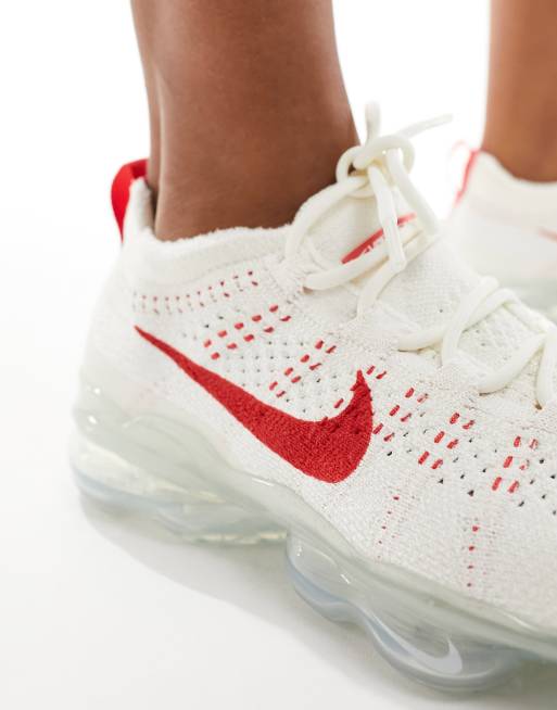 Nike vapormax 2025 bianche e rosse