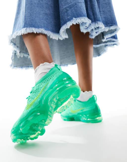 Vapormax flyknit women's clearance green