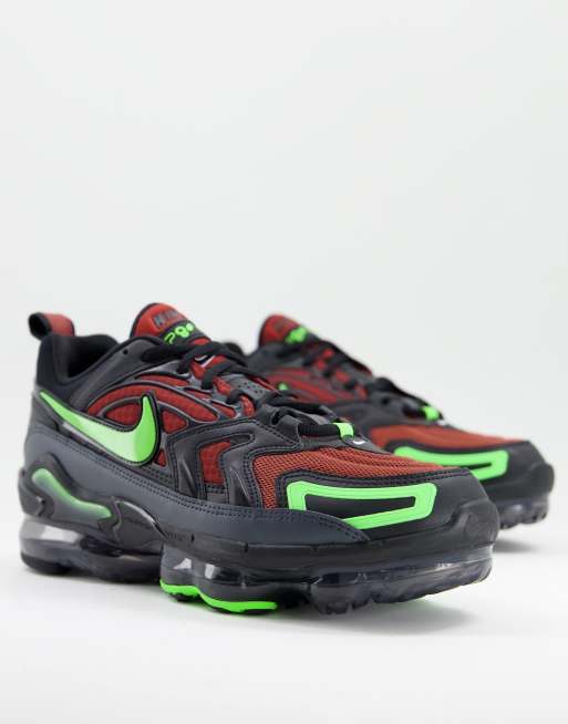 Nike vapormax 2025 nere e rosse