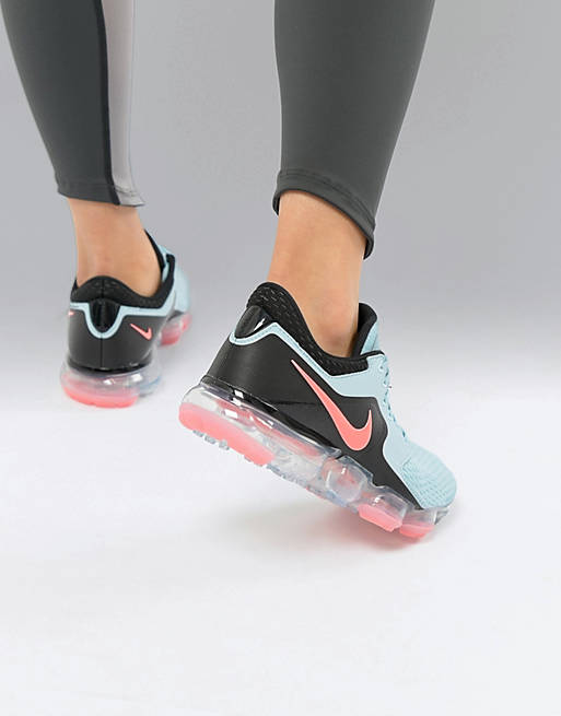 Nike Air Vapormax Mesh Trainers In Blue