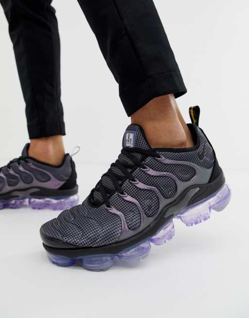 Nike Air Vapormax Plus Baskets Noir et violet