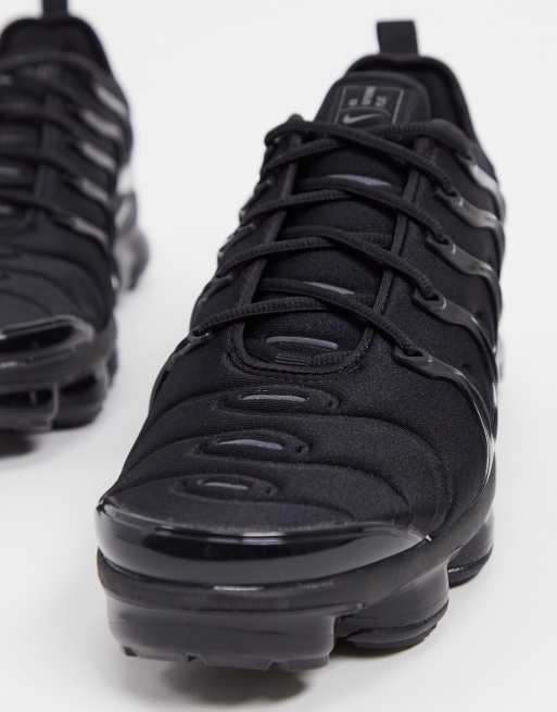Nike - Air VaporMax Plus - Sneakers triplo nero, 2 di 4