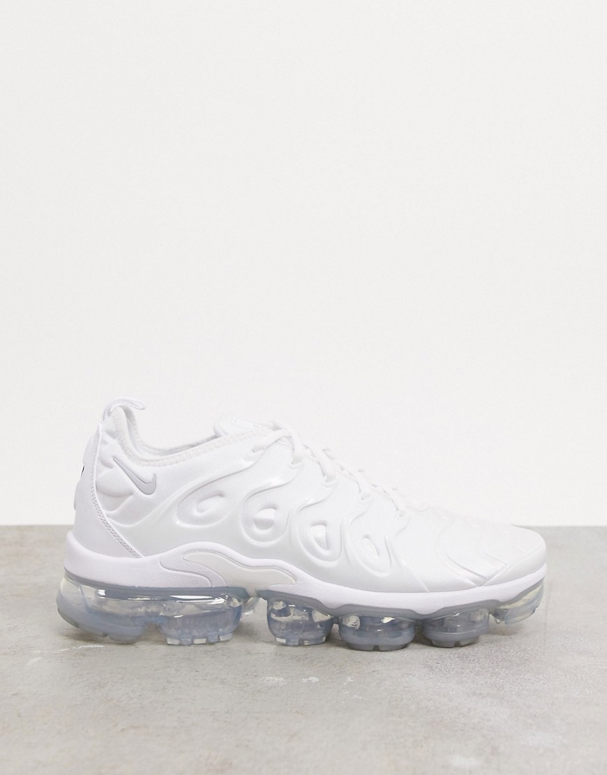 Nike Air Vapormax Plus Trainers in triple white