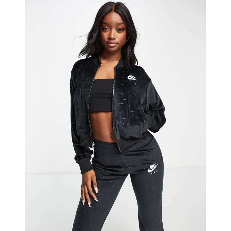 Black nike air discount jacket