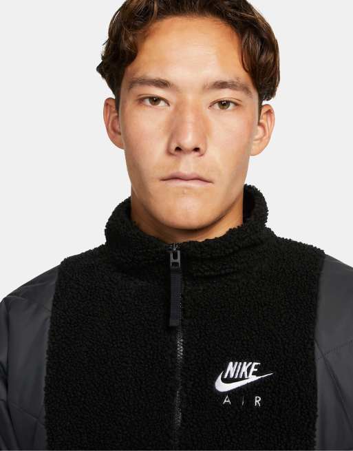 Nike sherpa hot sale quarter zip