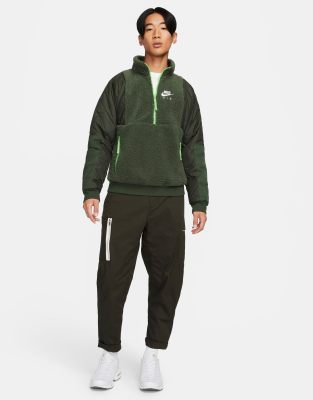 nike sherpa half zip