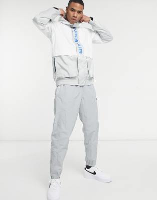 grey nike air jacket