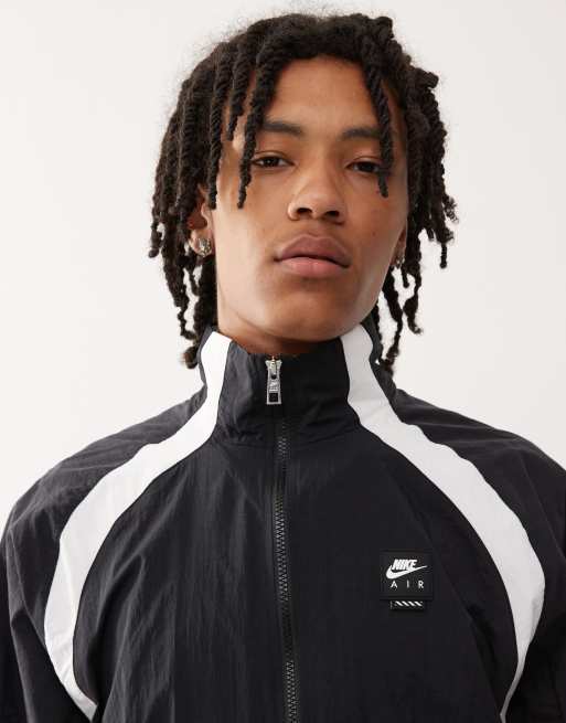 Nike Air woven jacket in black
