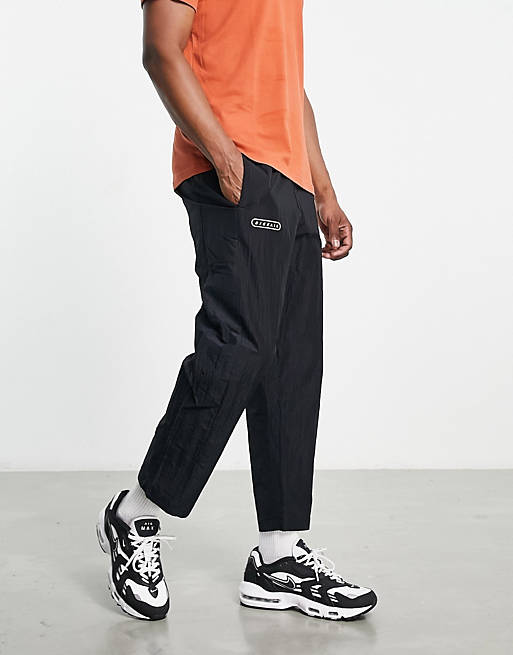 Nike Air woven pants in black | ASOS