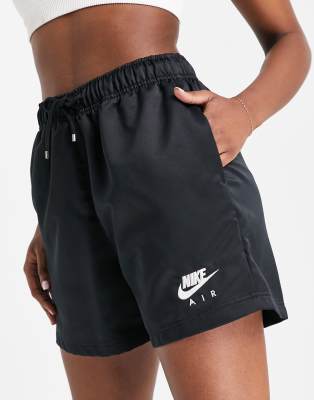 nike woven shorts in black