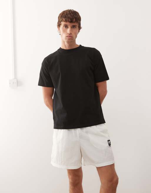 Nike Air woven shorts in cream, 3 of 5