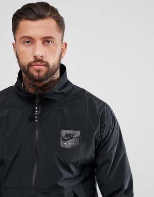 nike air black jacket