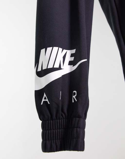 Nike Air zip pocket joggers in black ASOS