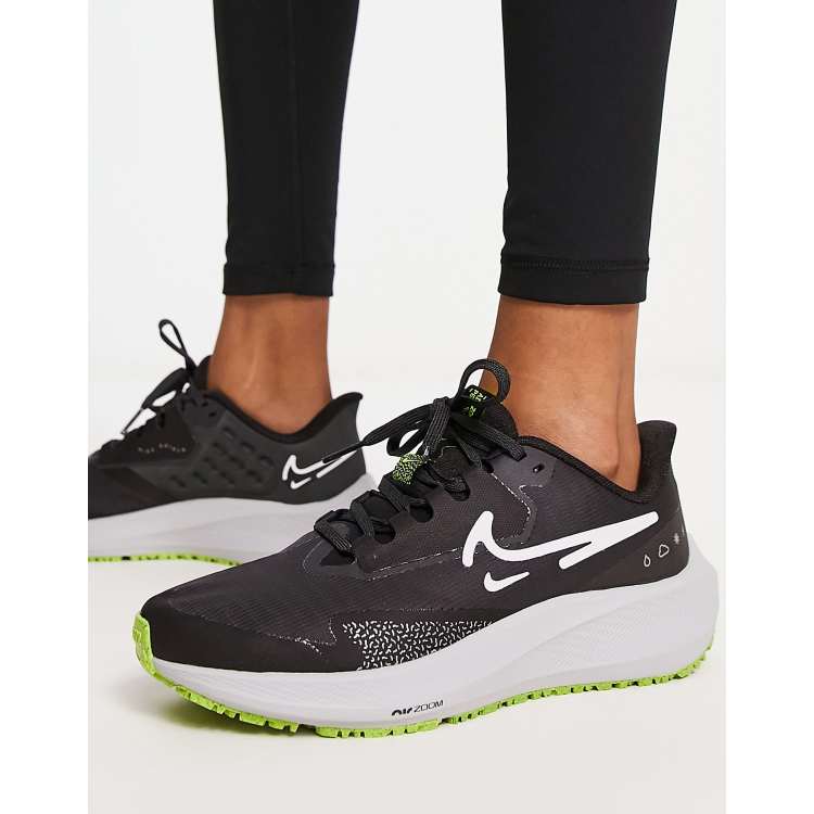 Nike Air Zoom Pegasus 39 Shield sneakers in black