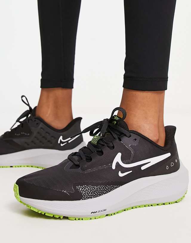 Nike Air Zoom Pegasus 39 Shield sneakers in black