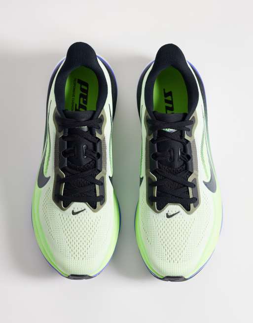 Nike Air Zoom Pegasus 42 sneakers in neon green, 3 of 5