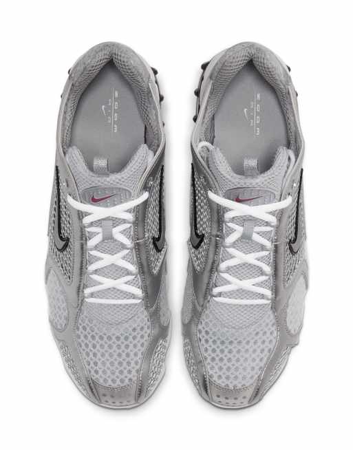 Nike - Air Zoom Spiridon Cage 2 - Sneakers i metallisk sølvfarve, 2 af 4